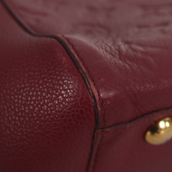 ♥️Louis Vuitton Montaigne BB Brown Leather  Shoulder Bag♥️ - Picture 10 of 16